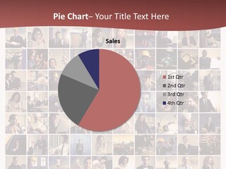 Doctor Touch Businessman PowerPoint Template