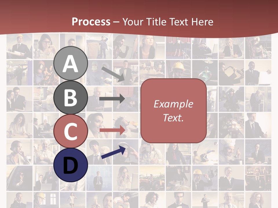 Doctor Touch Businessman PowerPoint Template