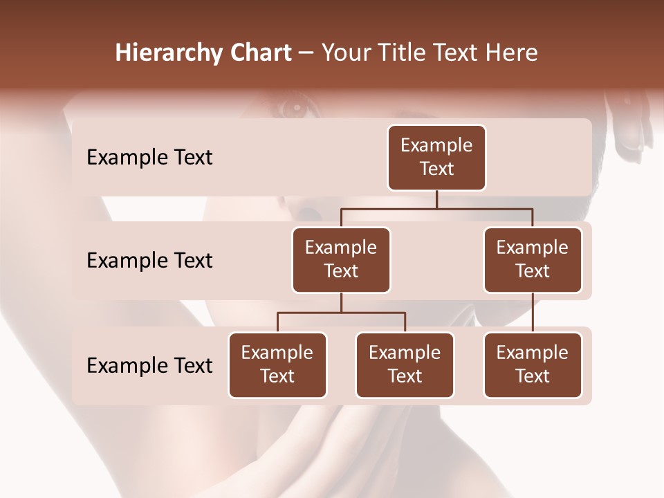 Make Up Attractive Portrait PowerPoint Template
