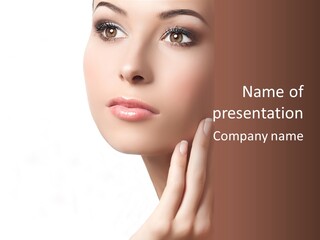 People Beauty  PowerPoint Template