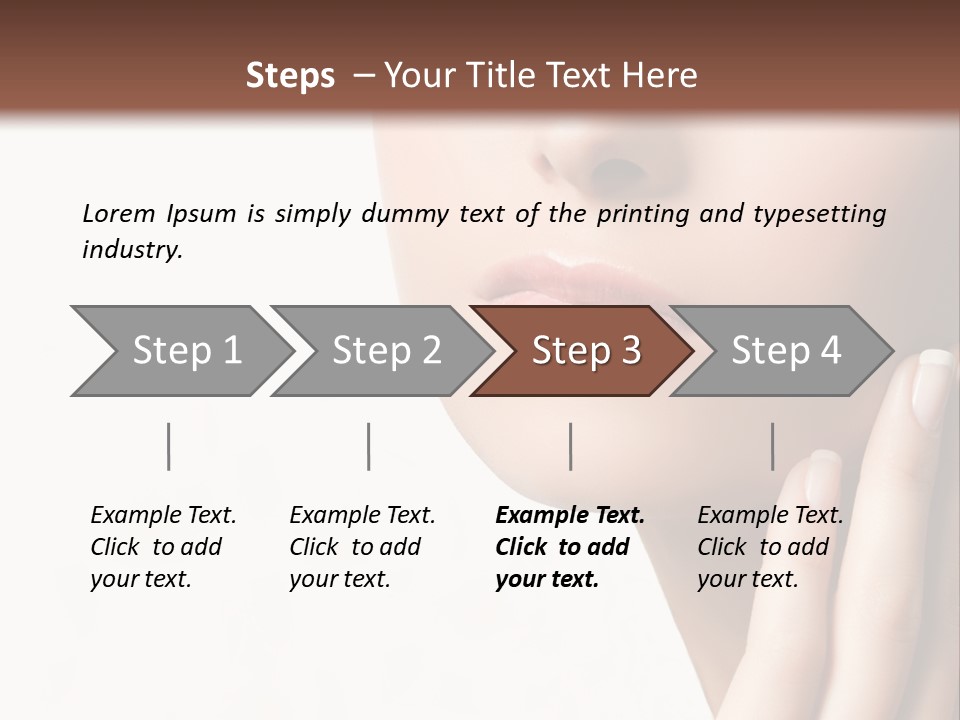 People Beauty  PowerPoint Template