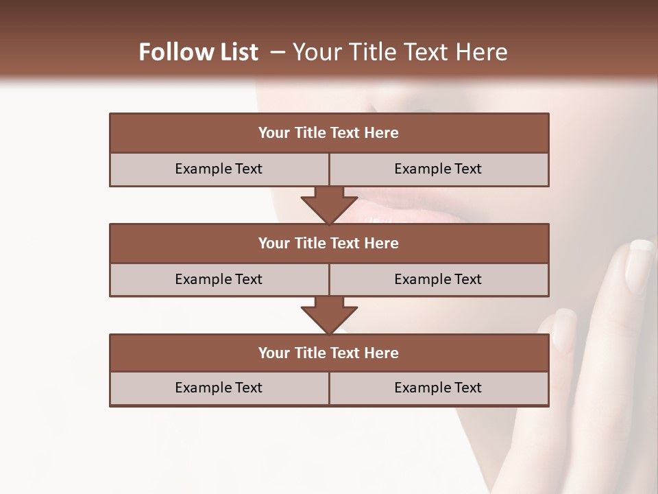 People Beauty  PowerPoint Template