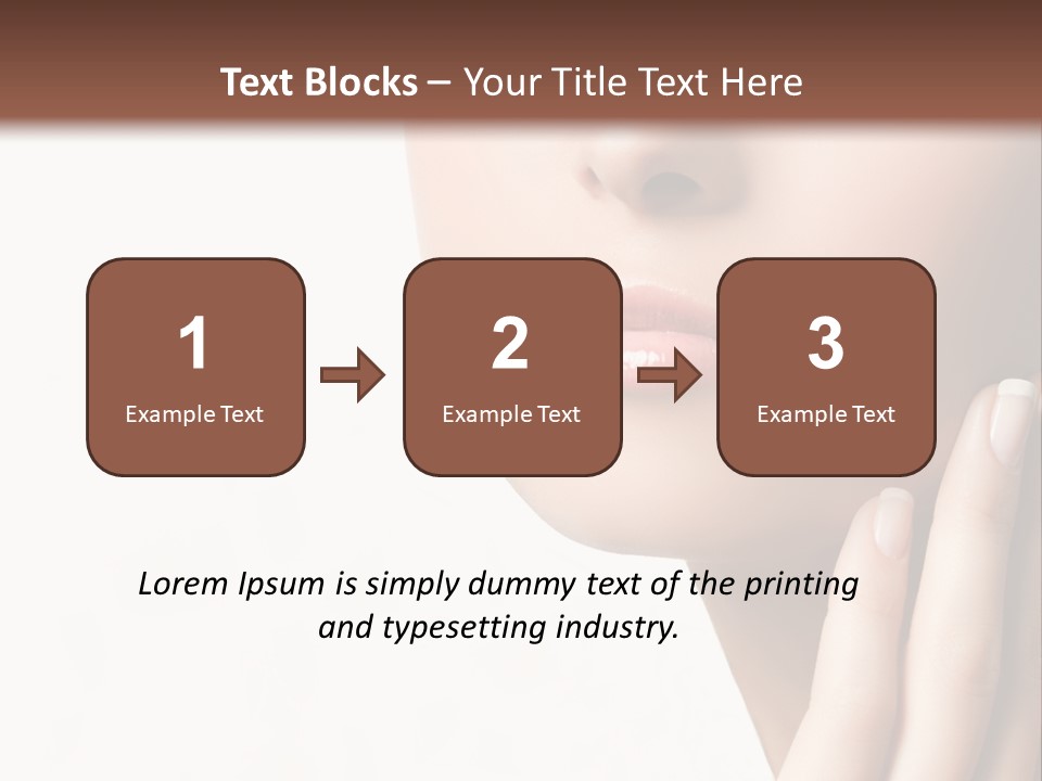 People Beauty  PowerPoint Template