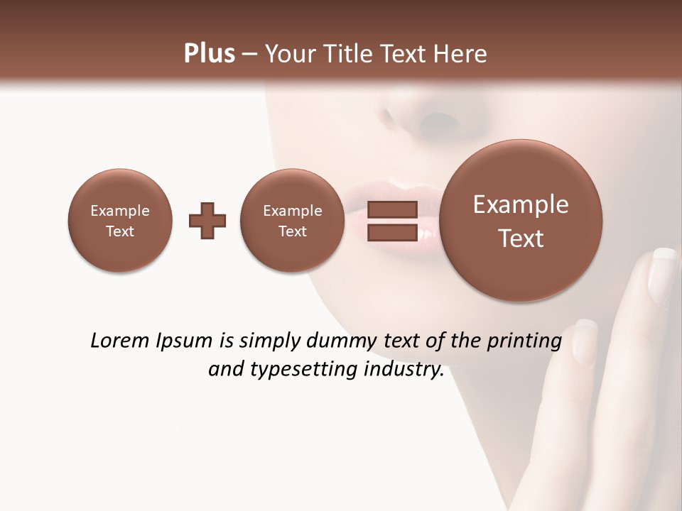 People Beauty  PowerPoint Template