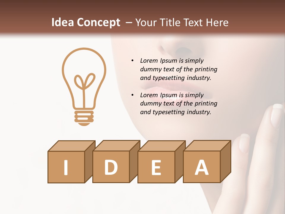 People Beauty  PowerPoint Template