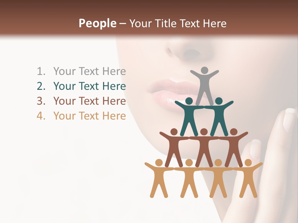 People Beauty  PowerPoint Template