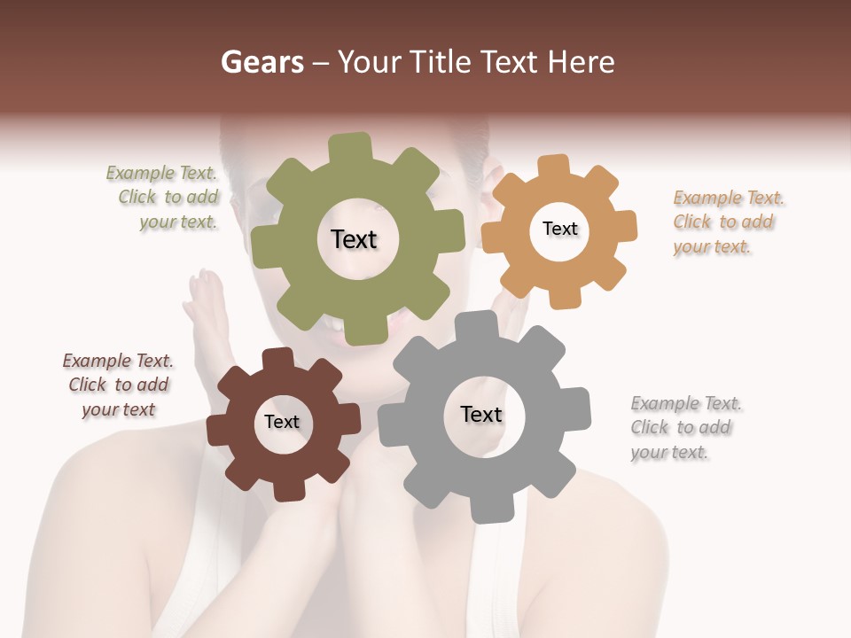 Teeth Background Beautiful PowerPoint Template