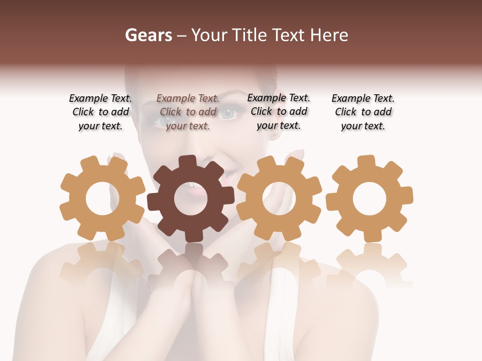 Teeth Background Beautiful PowerPoint Template