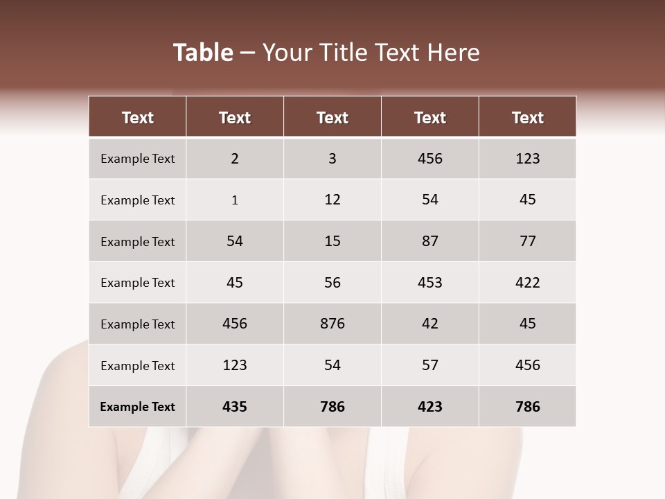 Teeth Background Beautiful PowerPoint Template