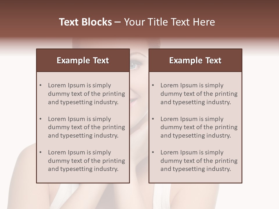 Teeth Background Beautiful PowerPoint Template