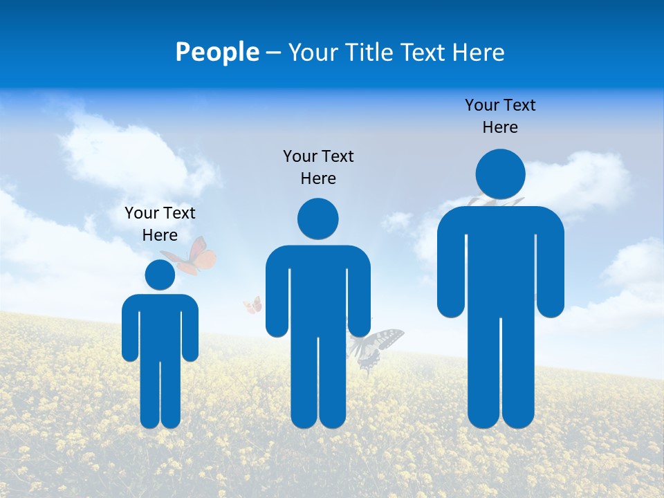 Sundown Yellow Horizon PowerPoint Template