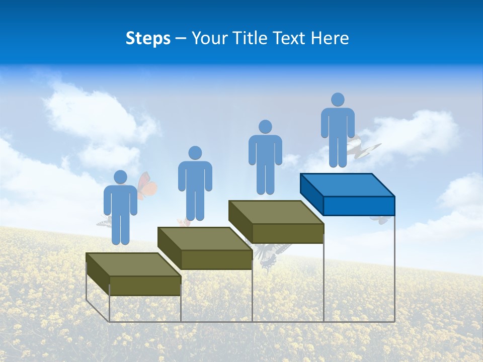 Sundown Yellow Horizon PowerPoint Template