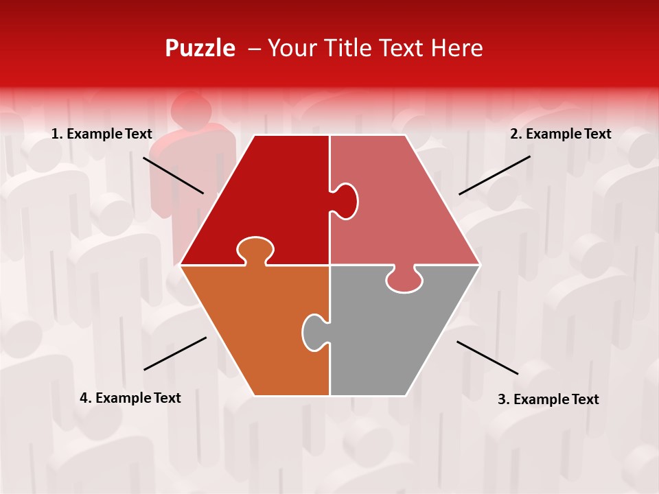 Inspiration High Contrast Competition PowerPoint Template