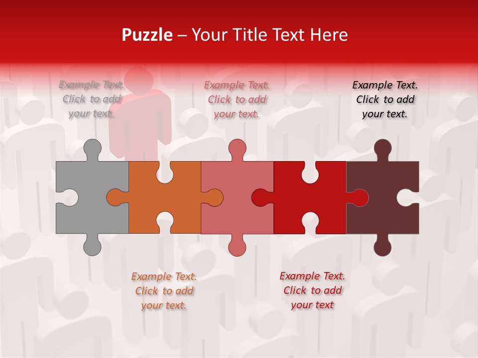 Inspiration High Contrast Competition PowerPoint Template