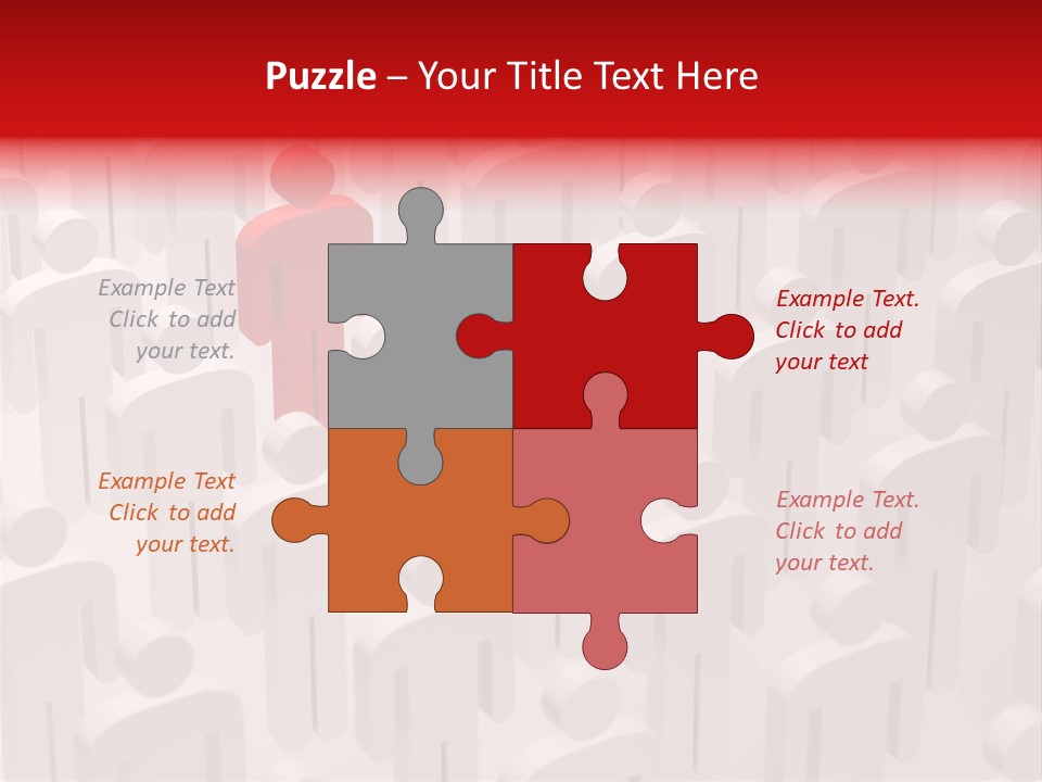 Inspiration High Contrast Competition PowerPoint Template