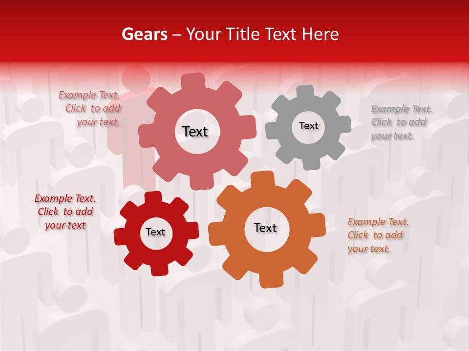 Inspiration High Contrast Competition PowerPoint Template