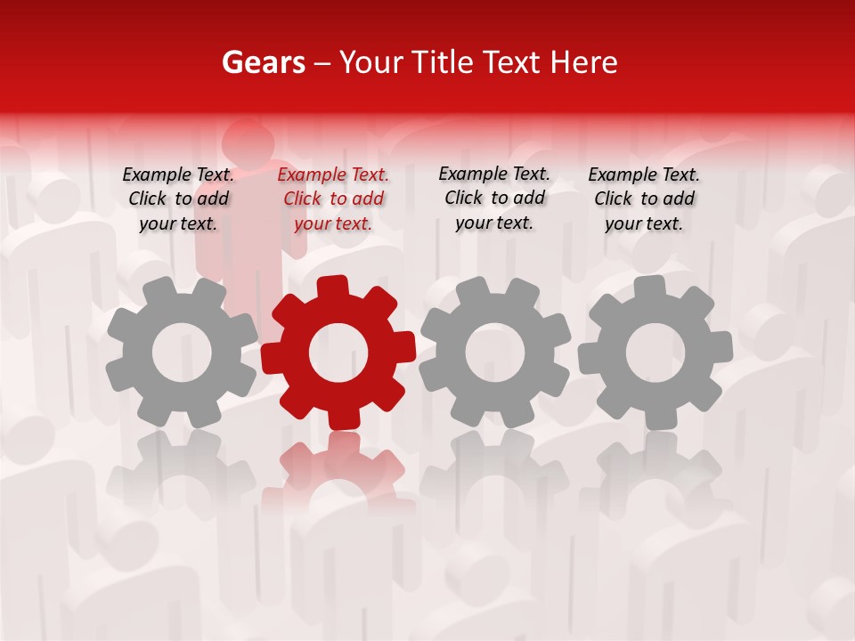 Inspiration High Contrast Competition PowerPoint Template