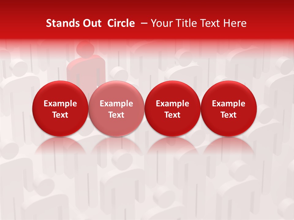 Inspiration High Contrast Competition PowerPoint Template