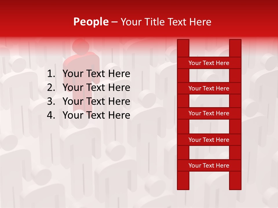 Inspiration High Contrast Competition PowerPoint Template