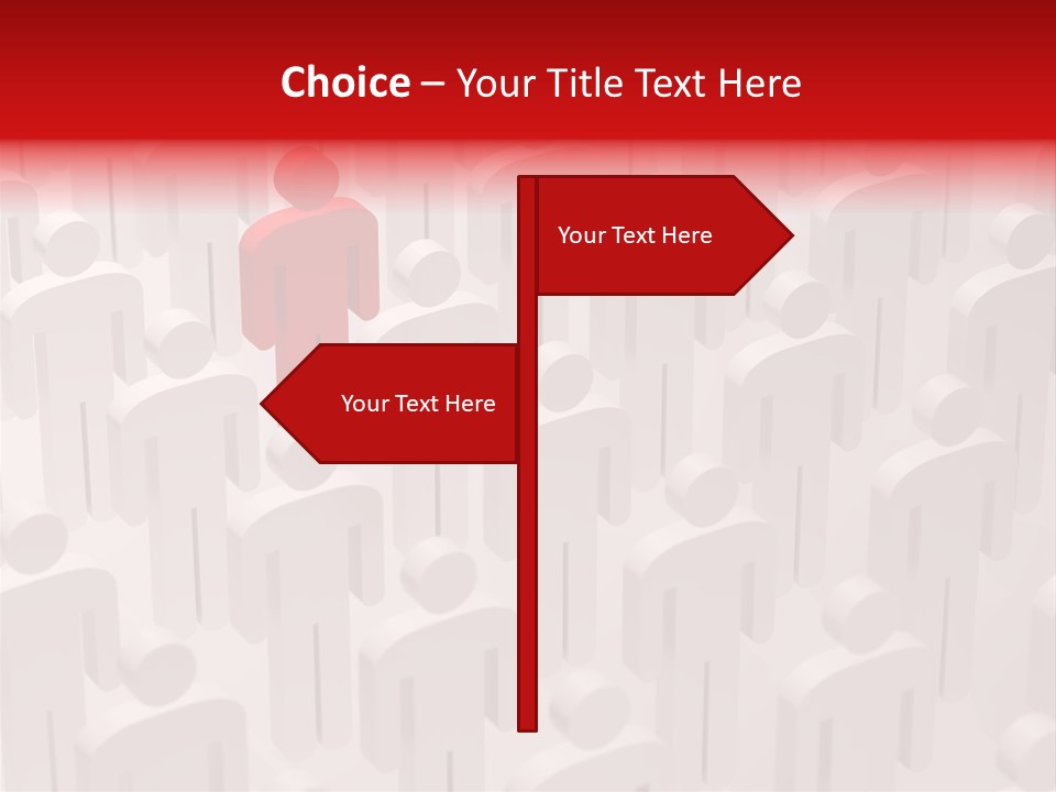 Inspiration High Contrast Competition PowerPoint Template