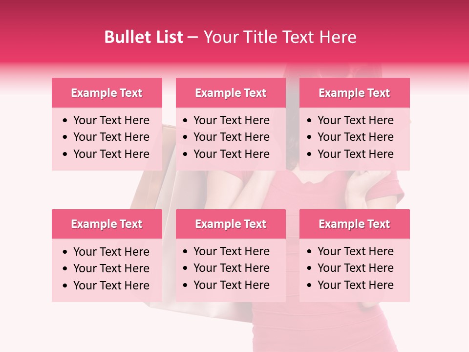 Card Sunglasses Holding PowerPoint Template