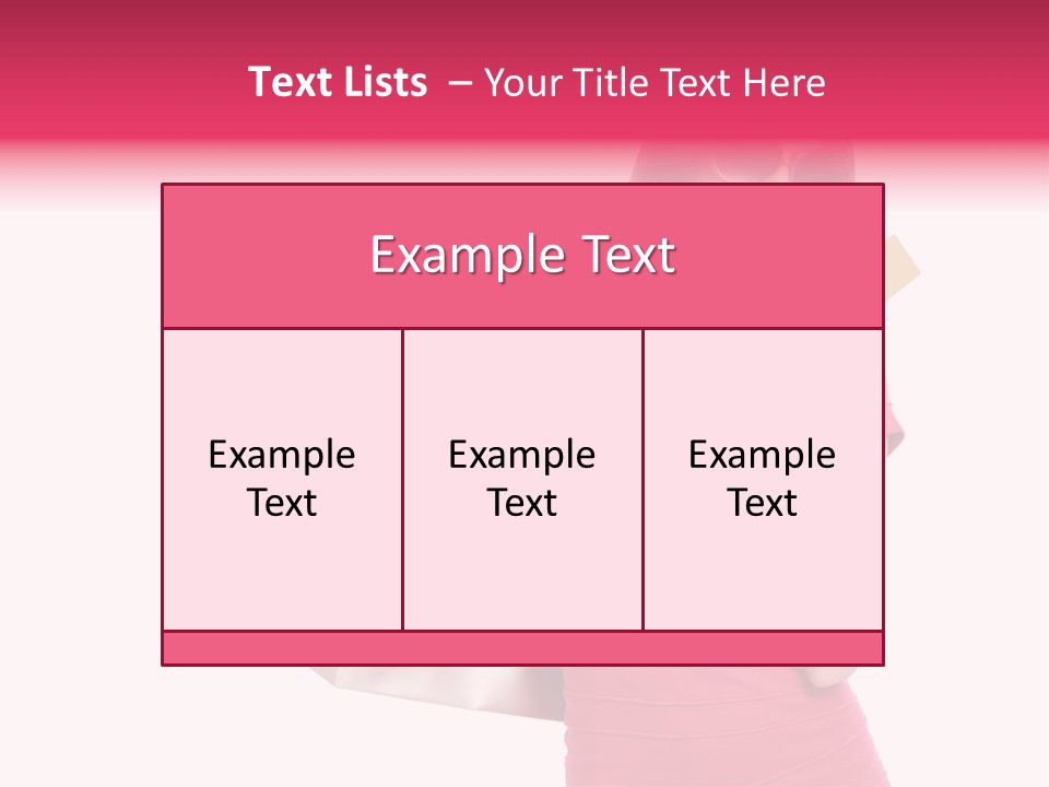 Card Sunglasses Holding PowerPoint Template