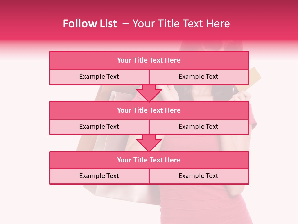 Card Sunglasses Holding PowerPoint Template