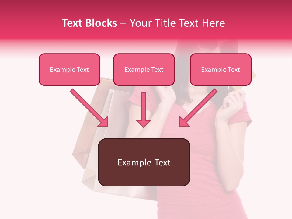 Card Sunglasses Holding PowerPoint Template