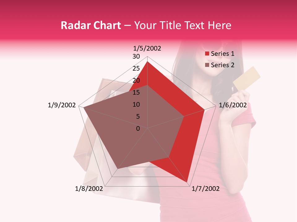 Card Sunglasses Holding PowerPoint Template