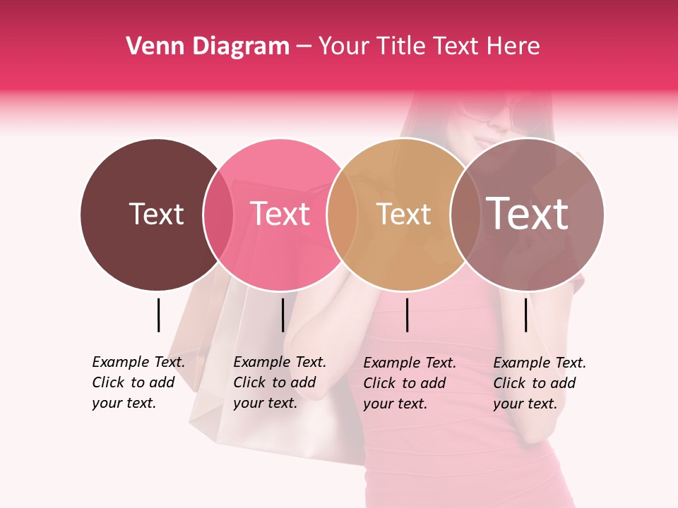 Card Sunglasses Holding PowerPoint Template