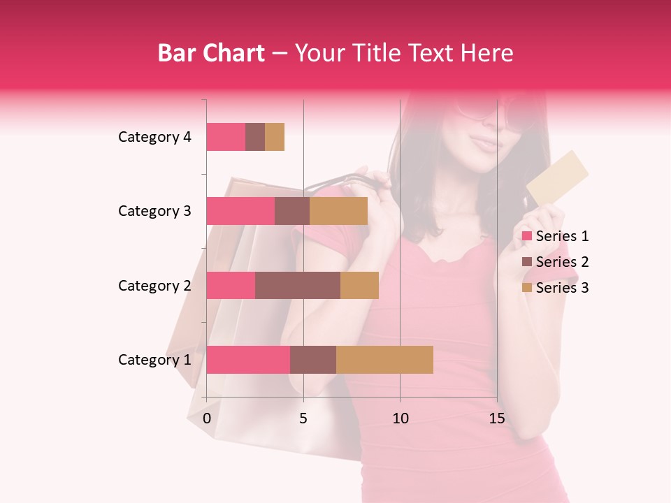 Card Sunglasses Holding PowerPoint Template