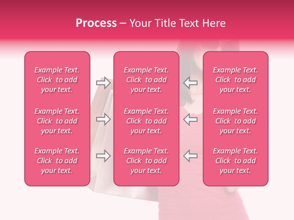 Card Sunglasses Holding PowerPoint Template