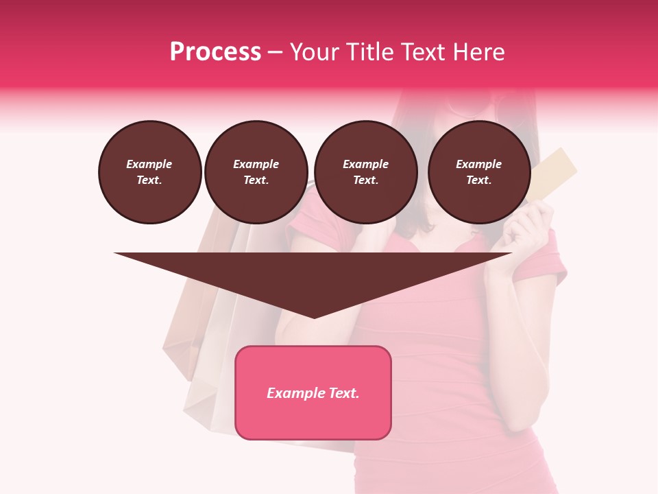 Card Sunglasses Holding PowerPoint Template