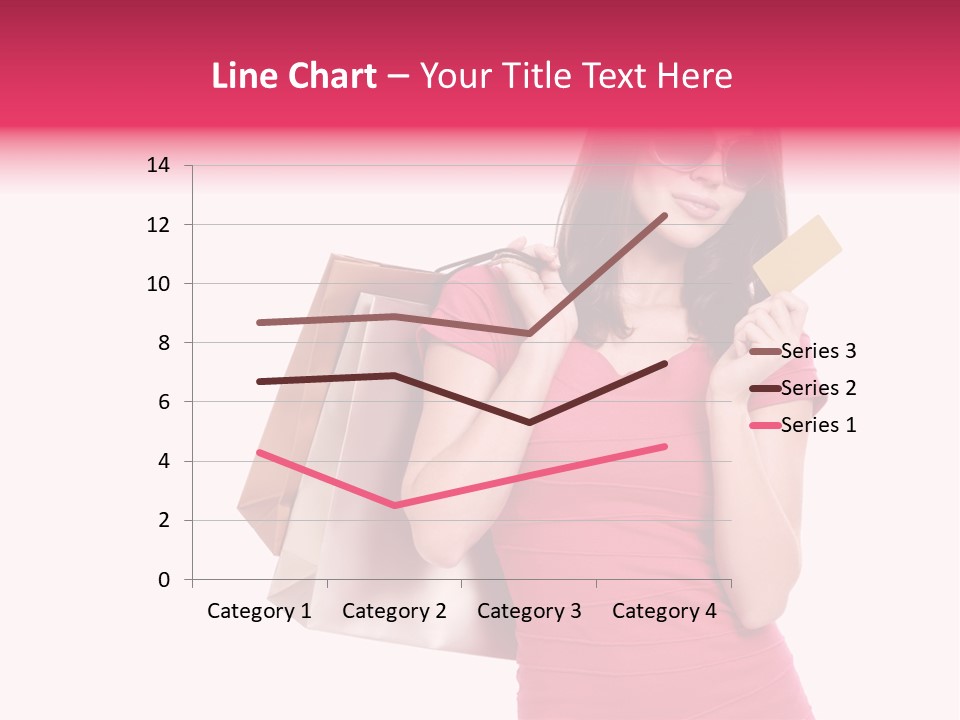 Card Sunglasses Holding PowerPoint Template