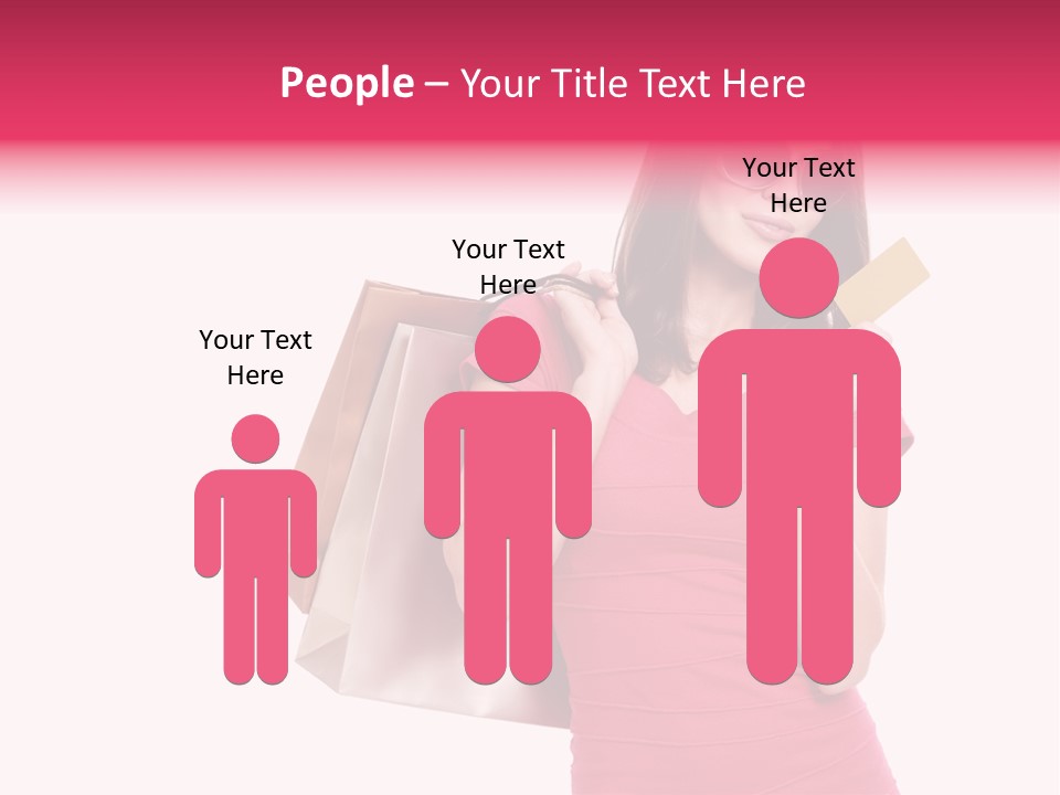 Card Sunglasses Holding PowerPoint Template