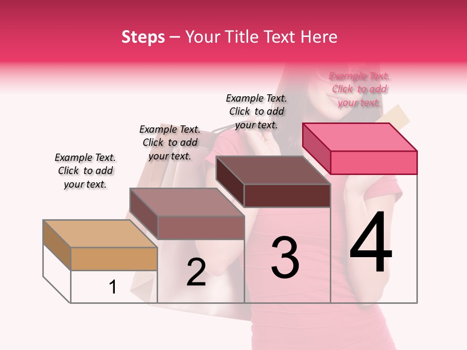 Card Sunglasses Holding PowerPoint Template