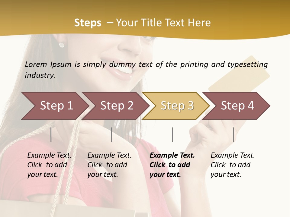 Happiness One People PowerPoint Template