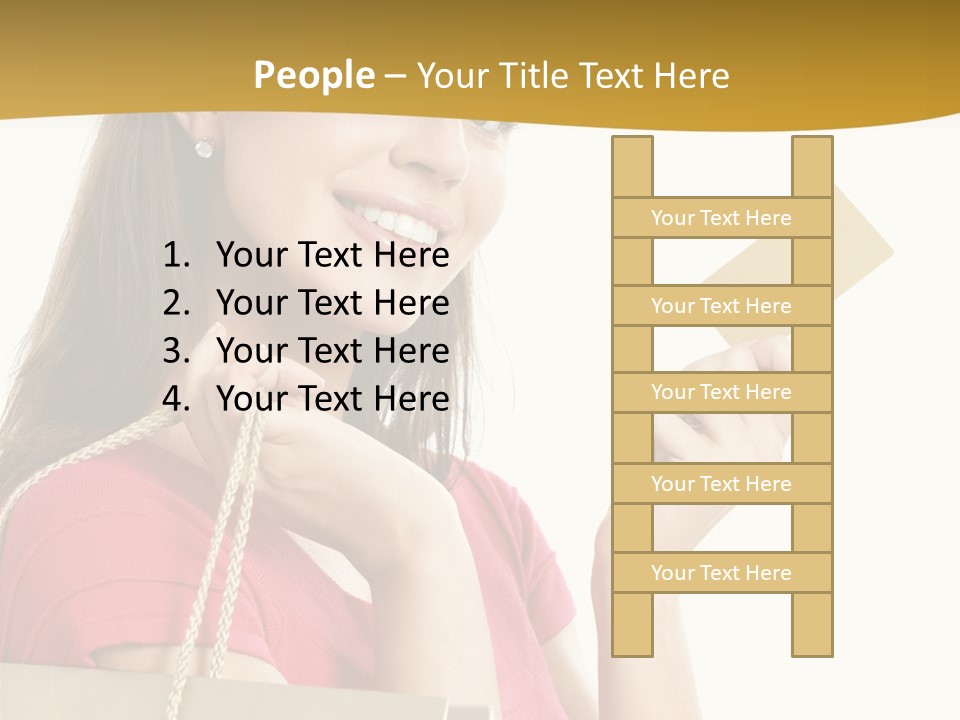 Happiness One People PowerPoint Template