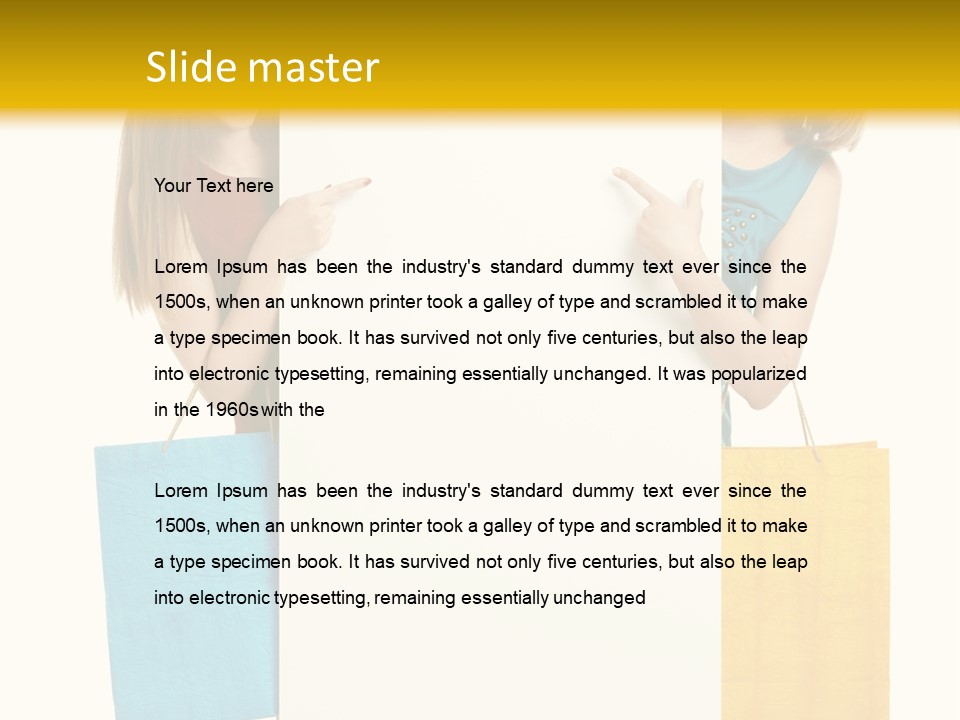 Spend Attractive Empty PowerPoint Template