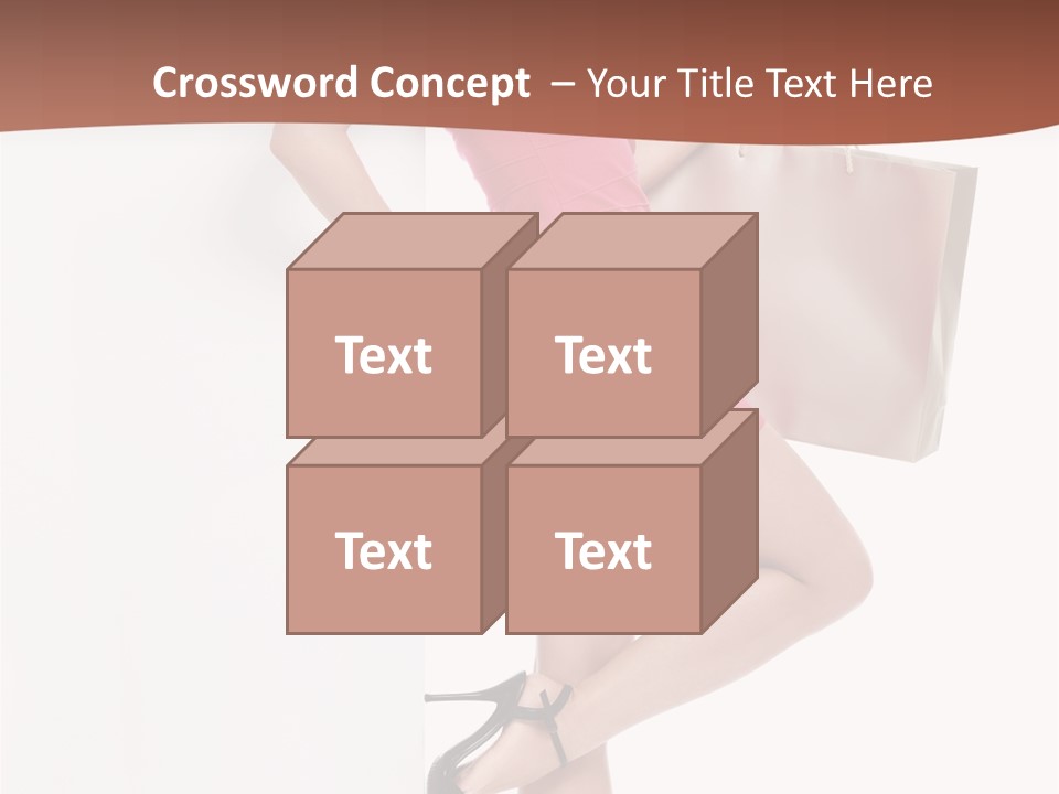 Woman Pretty Beauty PowerPoint Template