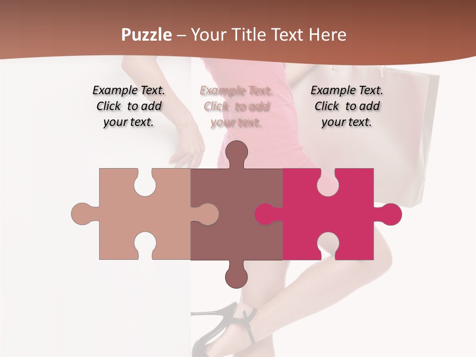 Woman Pretty Beauty PowerPoint Template