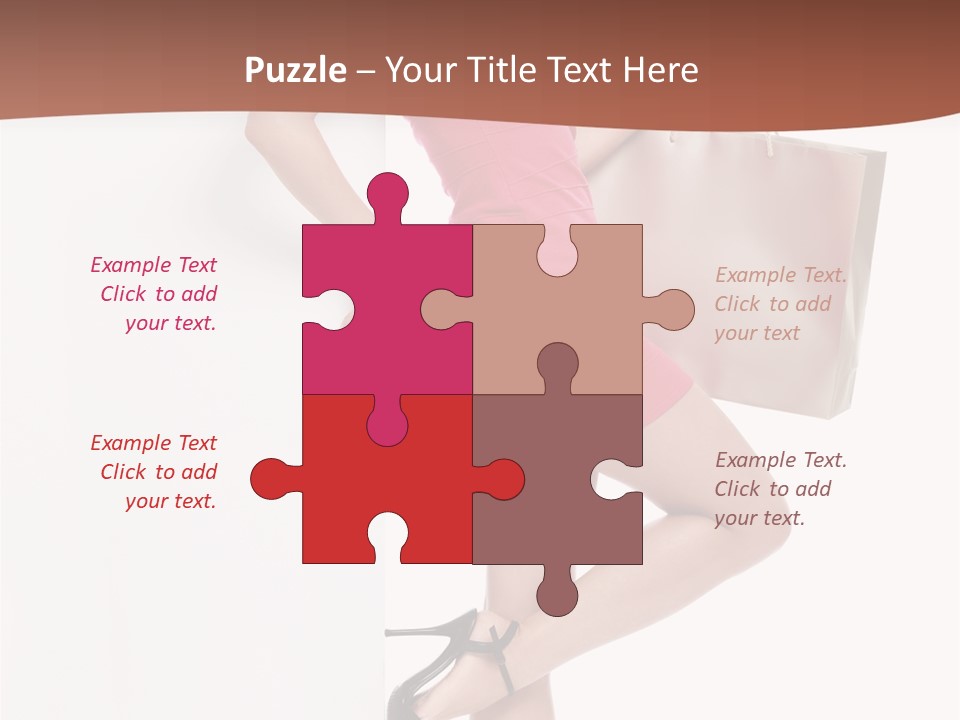 Woman Pretty Beauty PowerPoint Template