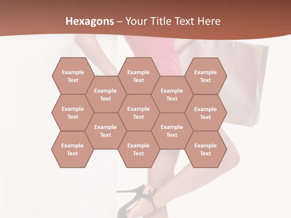 Woman Pretty Beauty PowerPoint Template