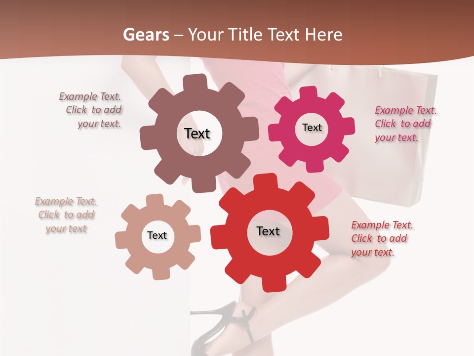 Woman Pretty Beauty PowerPoint Template