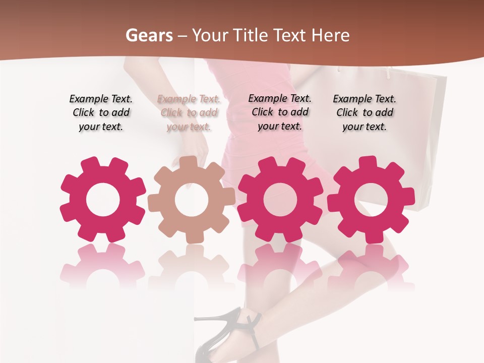 Woman Pretty Beauty PowerPoint Template