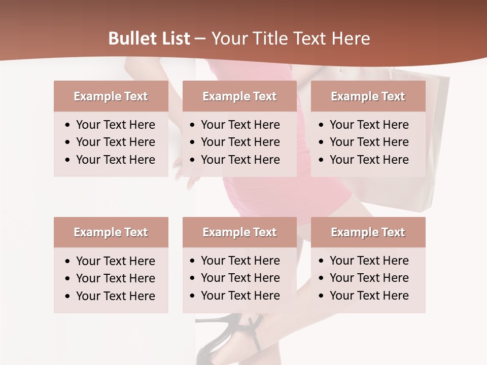 Woman Pretty Beauty PowerPoint Template