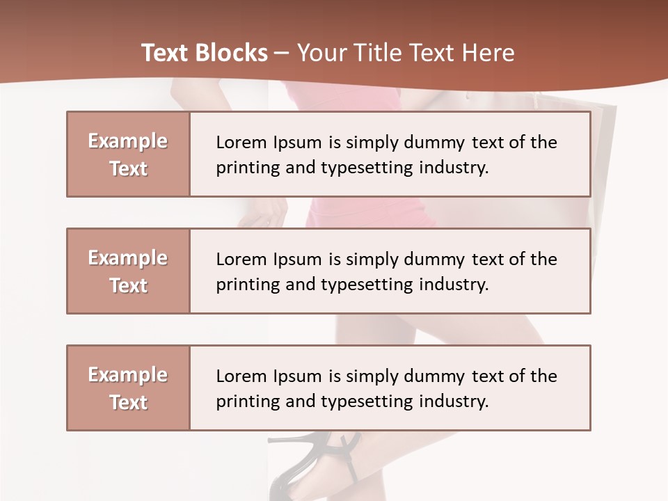 Woman Pretty Beauty PowerPoint Template