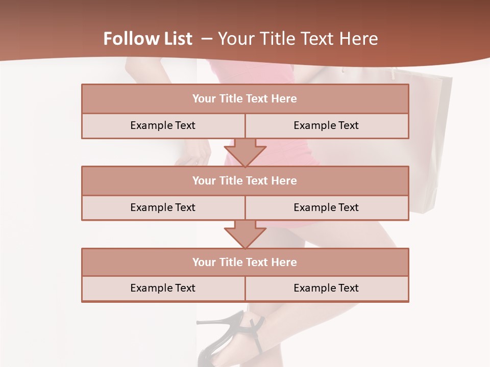 Woman Pretty Beauty PowerPoint Template