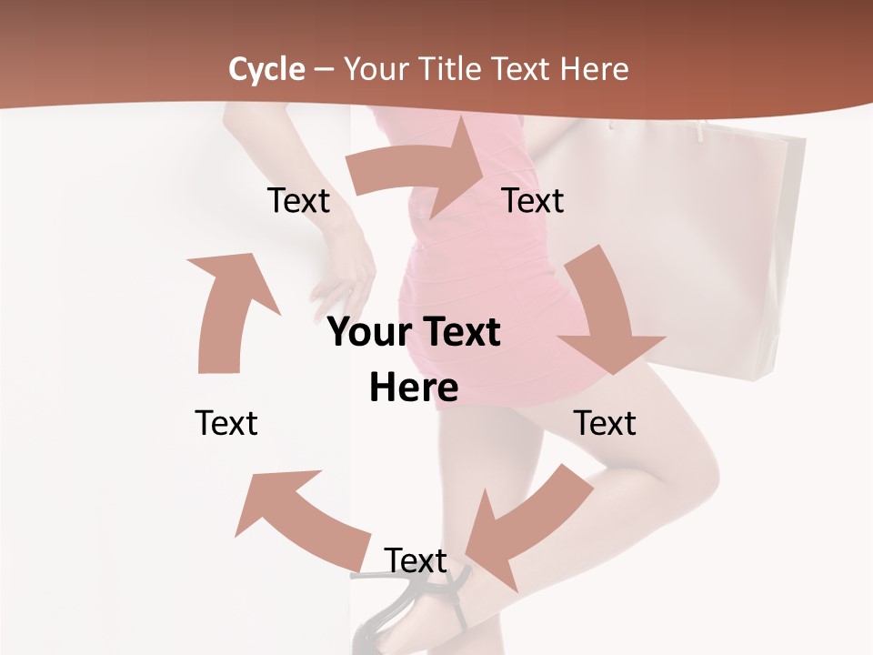 Woman Pretty Beauty PowerPoint Template