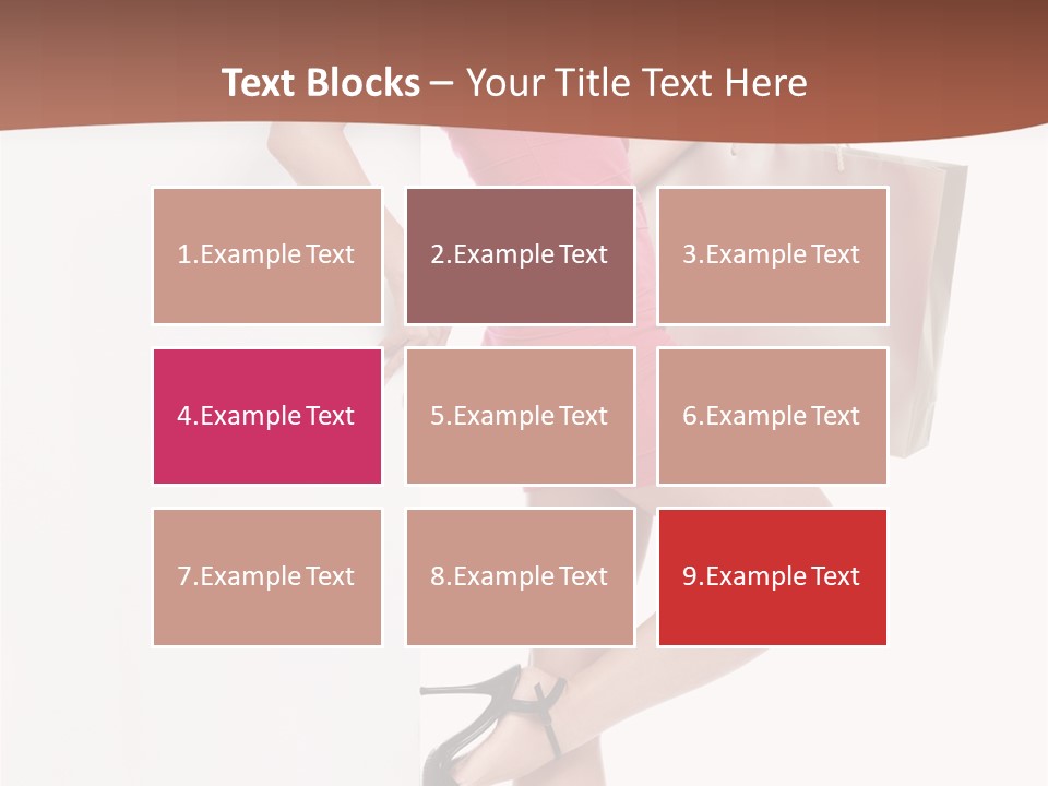 Woman Pretty Beauty PowerPoint Template